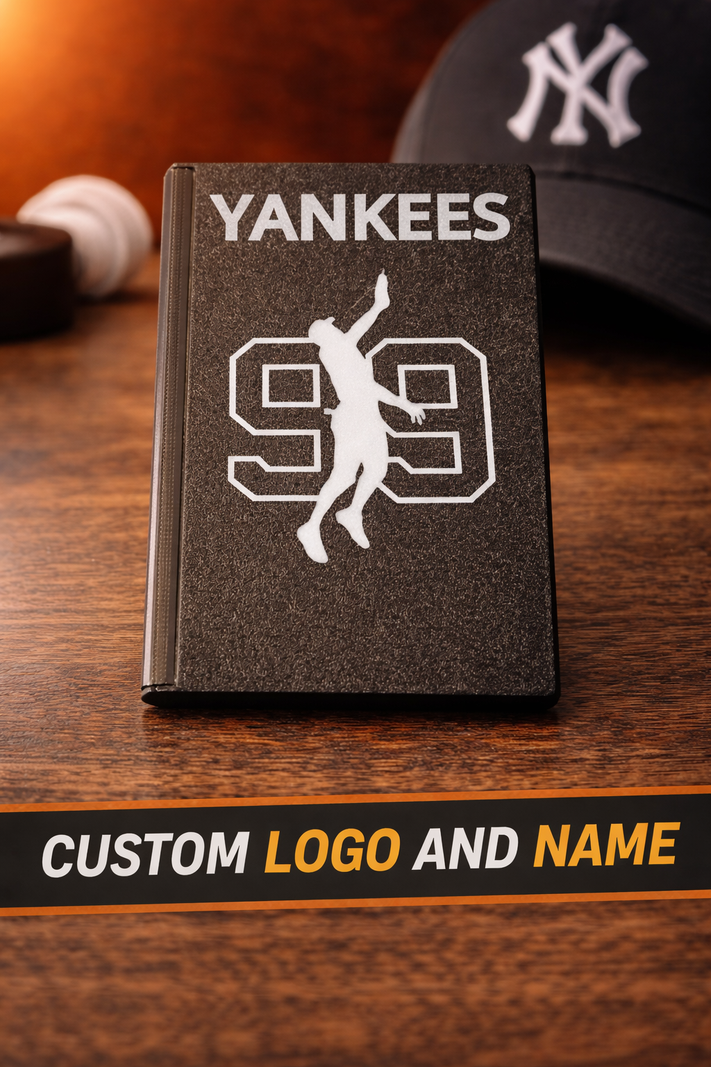 Custom color, name, and picture wallet